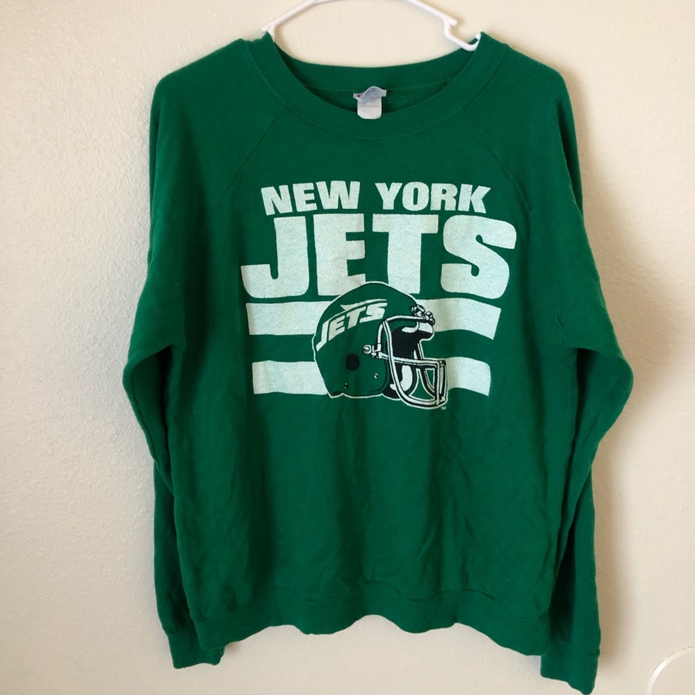 Vintage 80’s New York Jets Vintage Crewneck Sweater